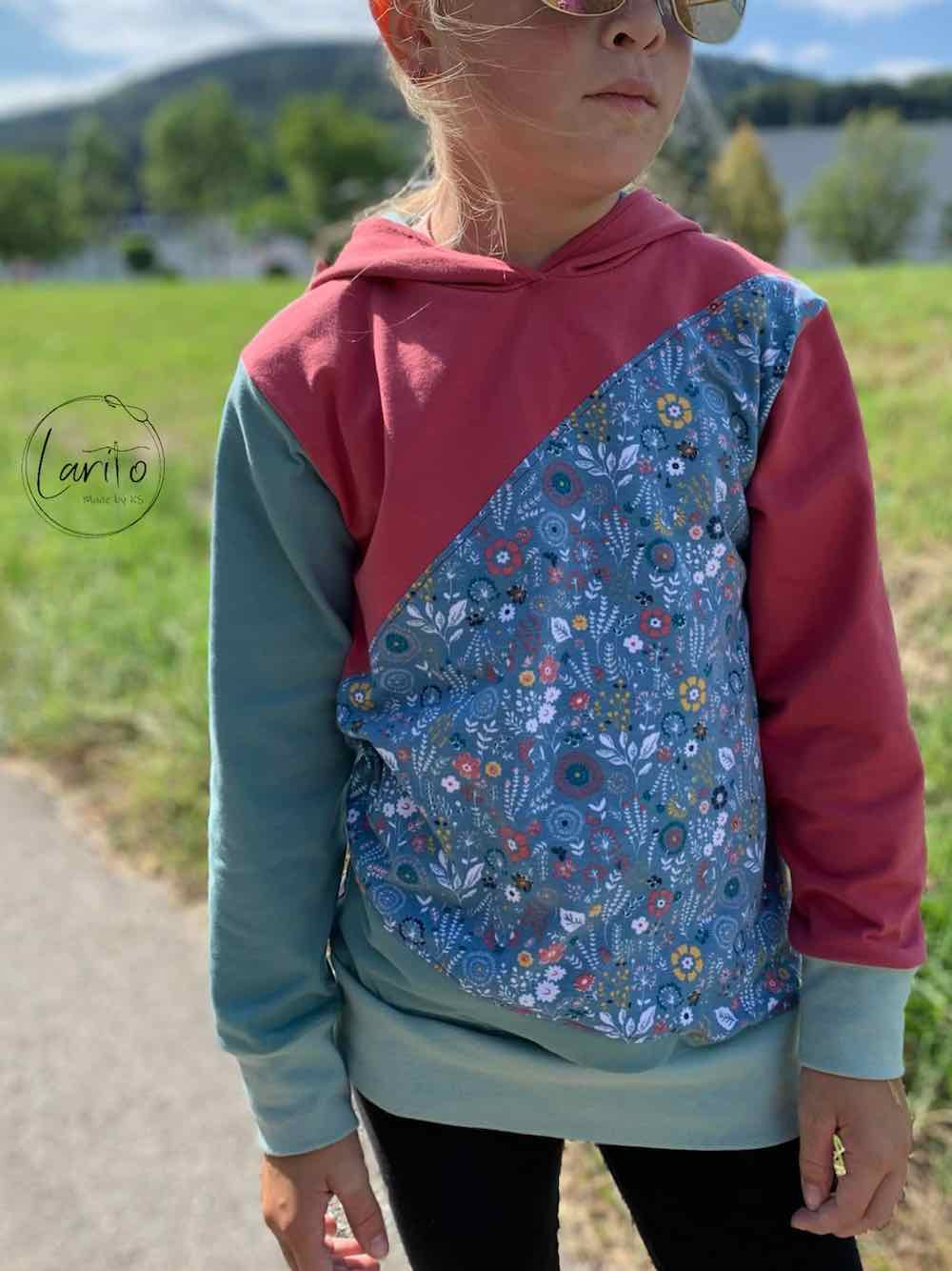 Jersey, unifarben Marsala – Bild 5