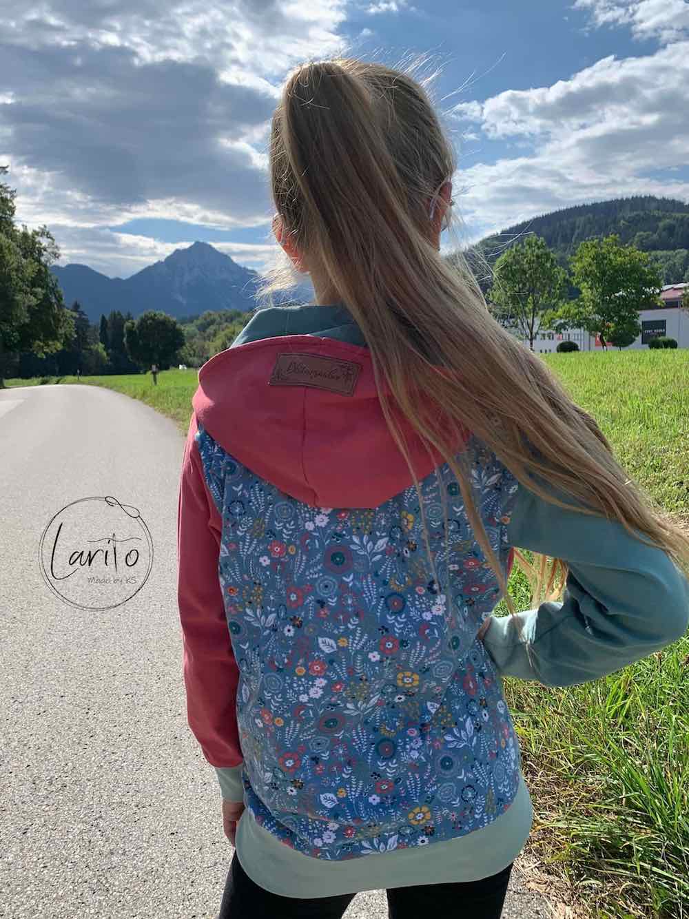 Jersey, unifarben Marsala – Bild 4