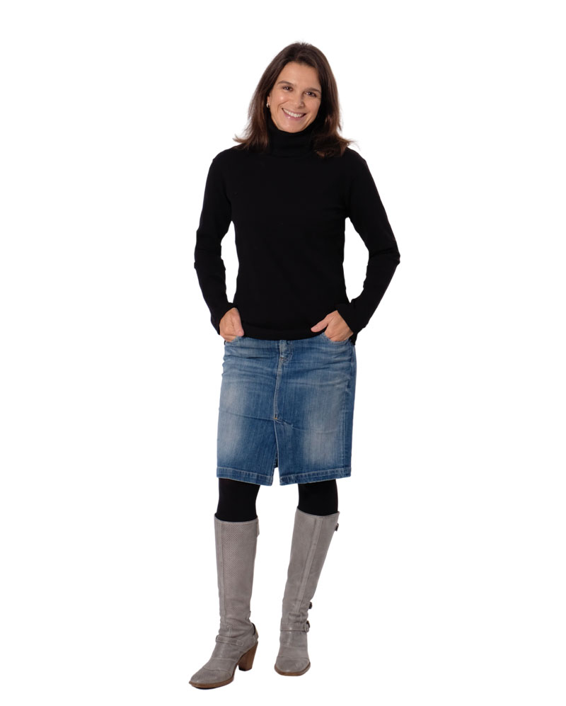 Jersey, weicher Rippenjersey mit Struktur, Rosa – Bild 5