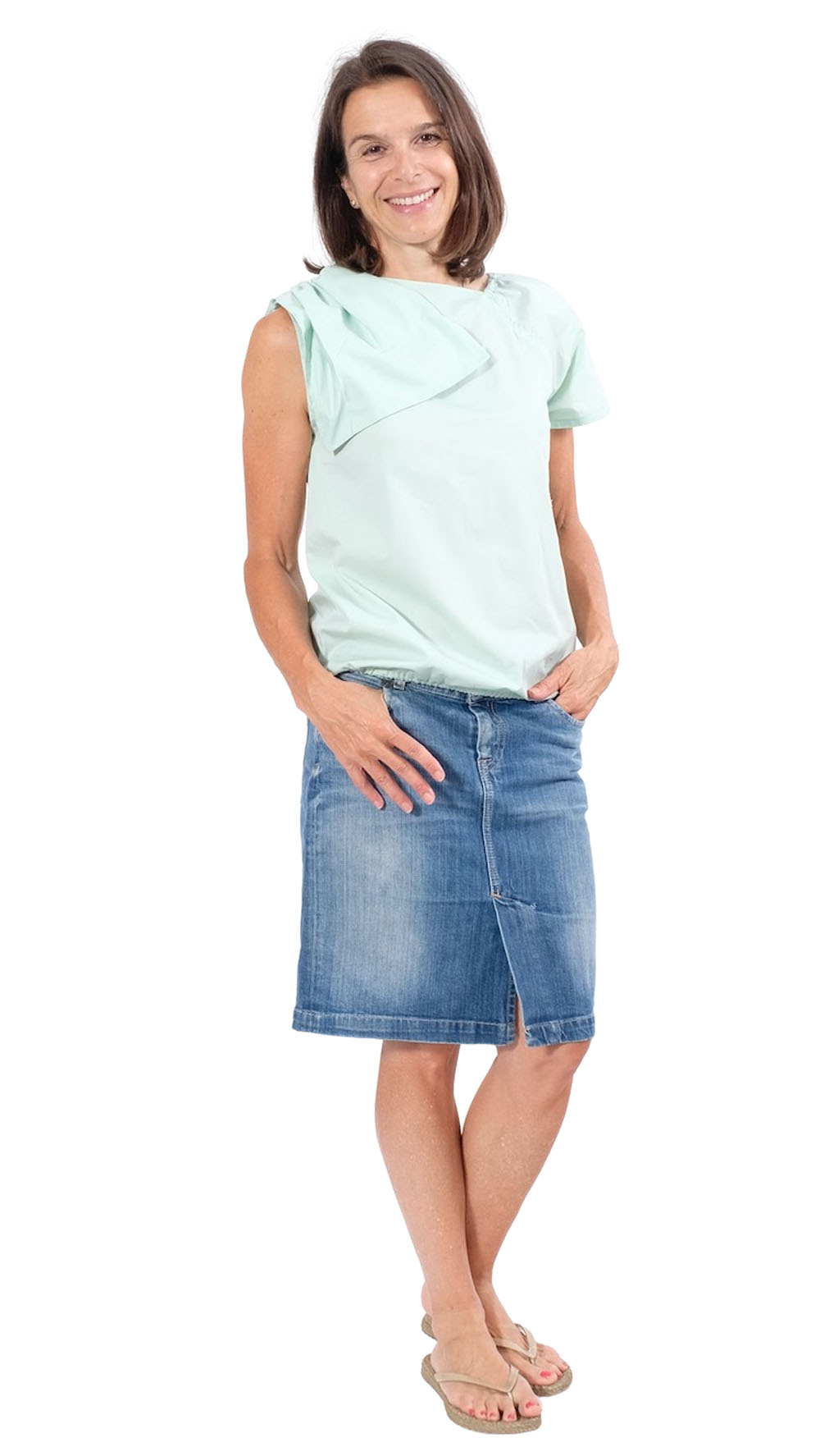 Bluse “EVITA”, Gr. 158 – Damengr. 46 – Bild 8