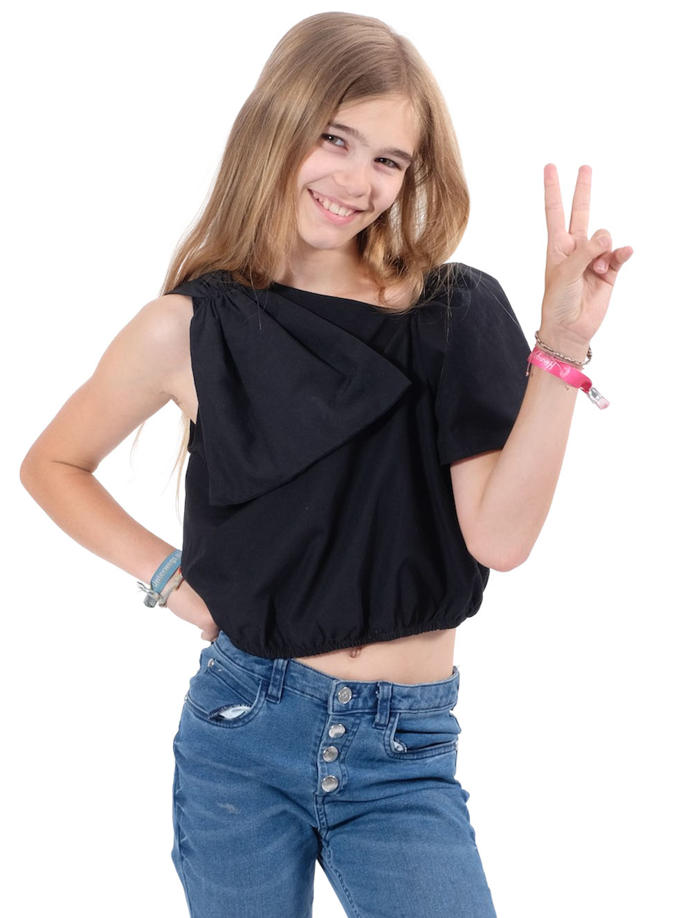 Bluse “EVITA”, Gr. 158 – Damengr. 46 – Bild 5