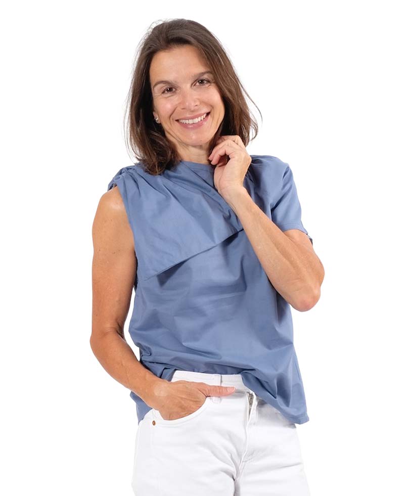 Bluse “EVITA”, Gr. 158 – Damengr. 46 – Bild 6