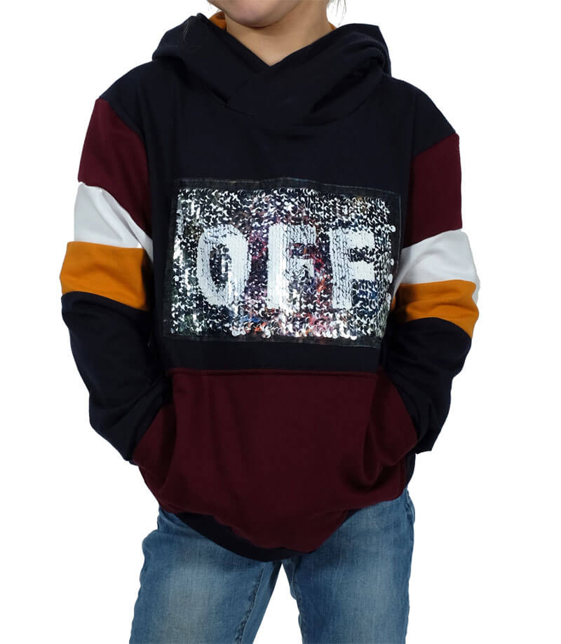 Wendepailletten, Applikation Aufnäher Herz mit Lippen – Bild 6