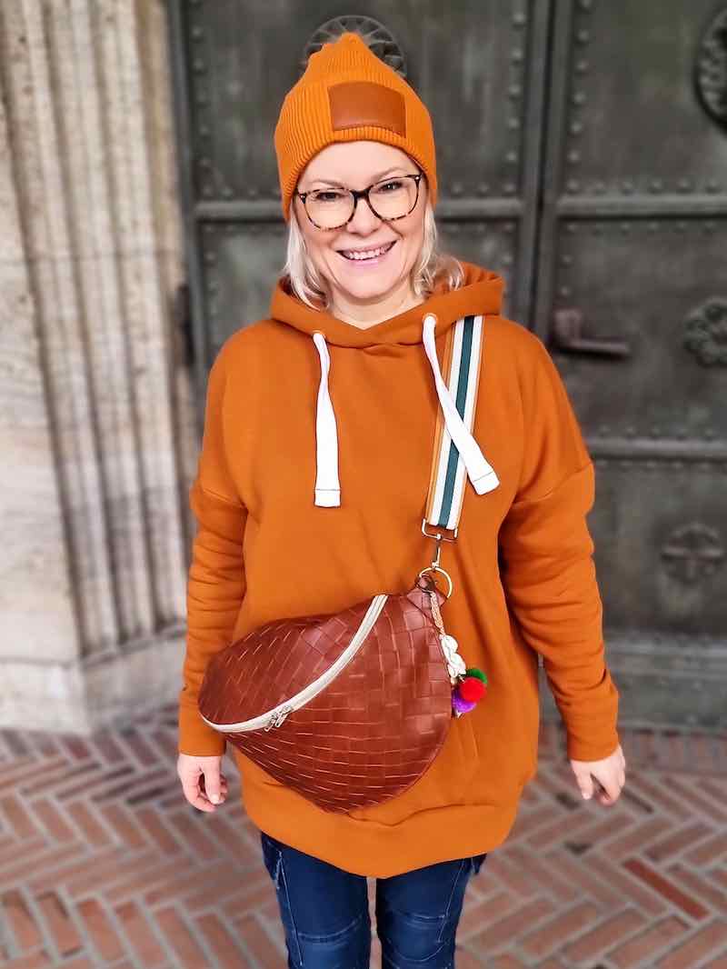 skai® Ristikko – Flechtoptik Kunstleder – Lederzuschnitt 50 cm / 75 cm – Bild 4