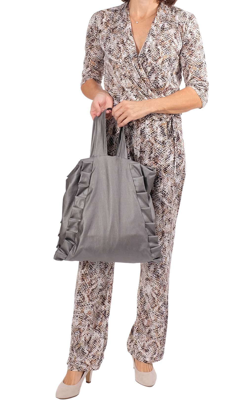 Kunstleder, Schwarz, leicht glänzend – Bild 7