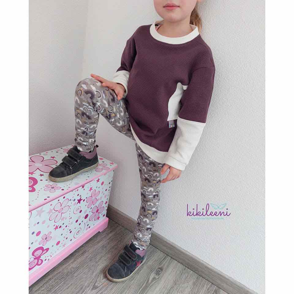 Waffeljersey, Jersey mit kleinem Waffelmuster – Schwarz – Bild 9