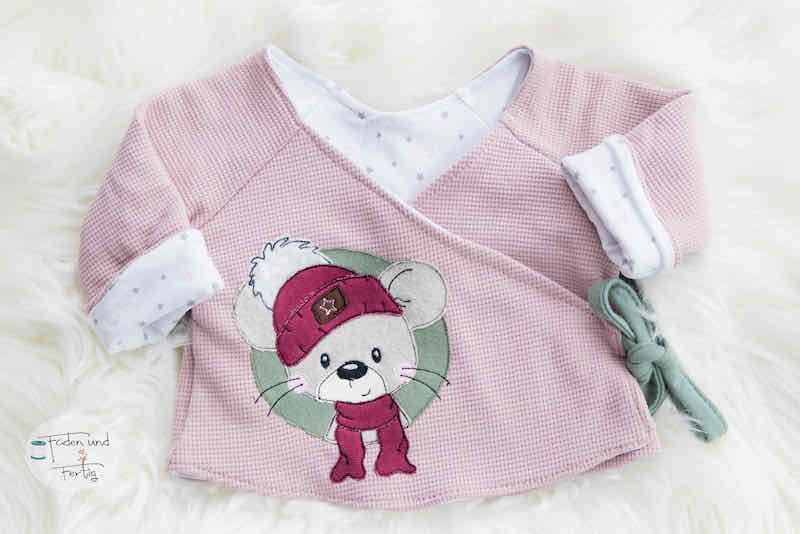 Waffeljersey, Jersey mit kleinem Waffelmuster – Schwarz – Bild 6