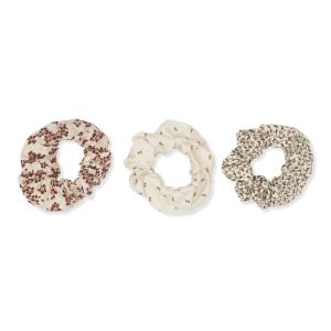 Konges Sløjd – Scrunchies „Winter Leaves“ 3er Pack