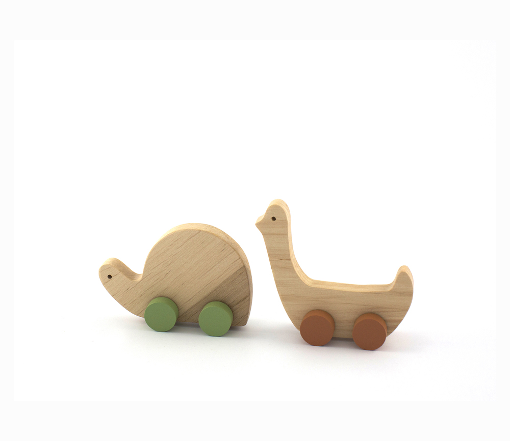 Pinch Toys – Holz Set „Turtle & Duck“ – Bild 2