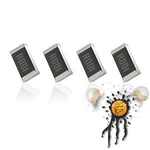 4 x R082 Shunt Mess Widerstand Resistor