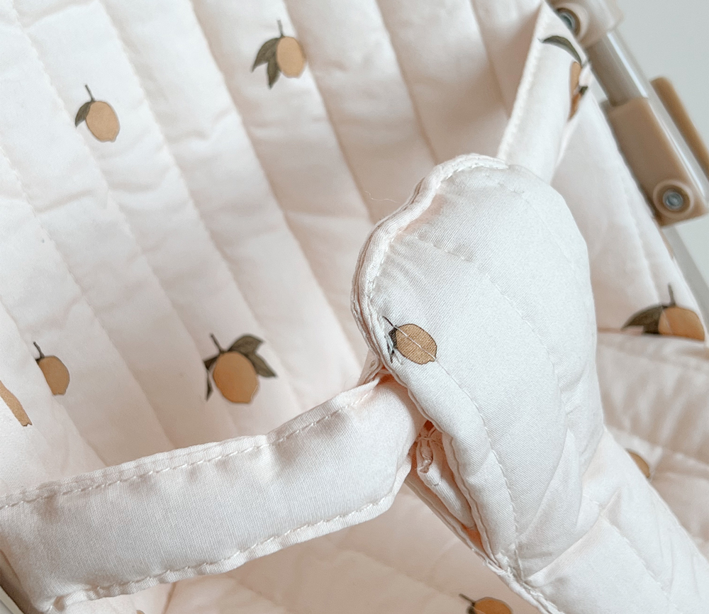 Konges Sløjd – Puppenwagen „Doll Stroller“, Lemon – Bild 4