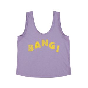 Sisters Department – Tank Top, „BANG“, purple