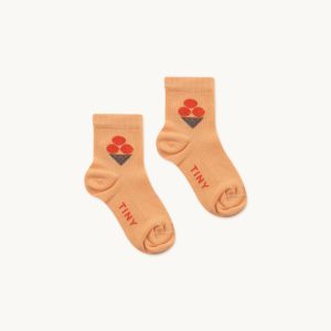 TinyCottons – Socken „ICE CREAM“, papaya