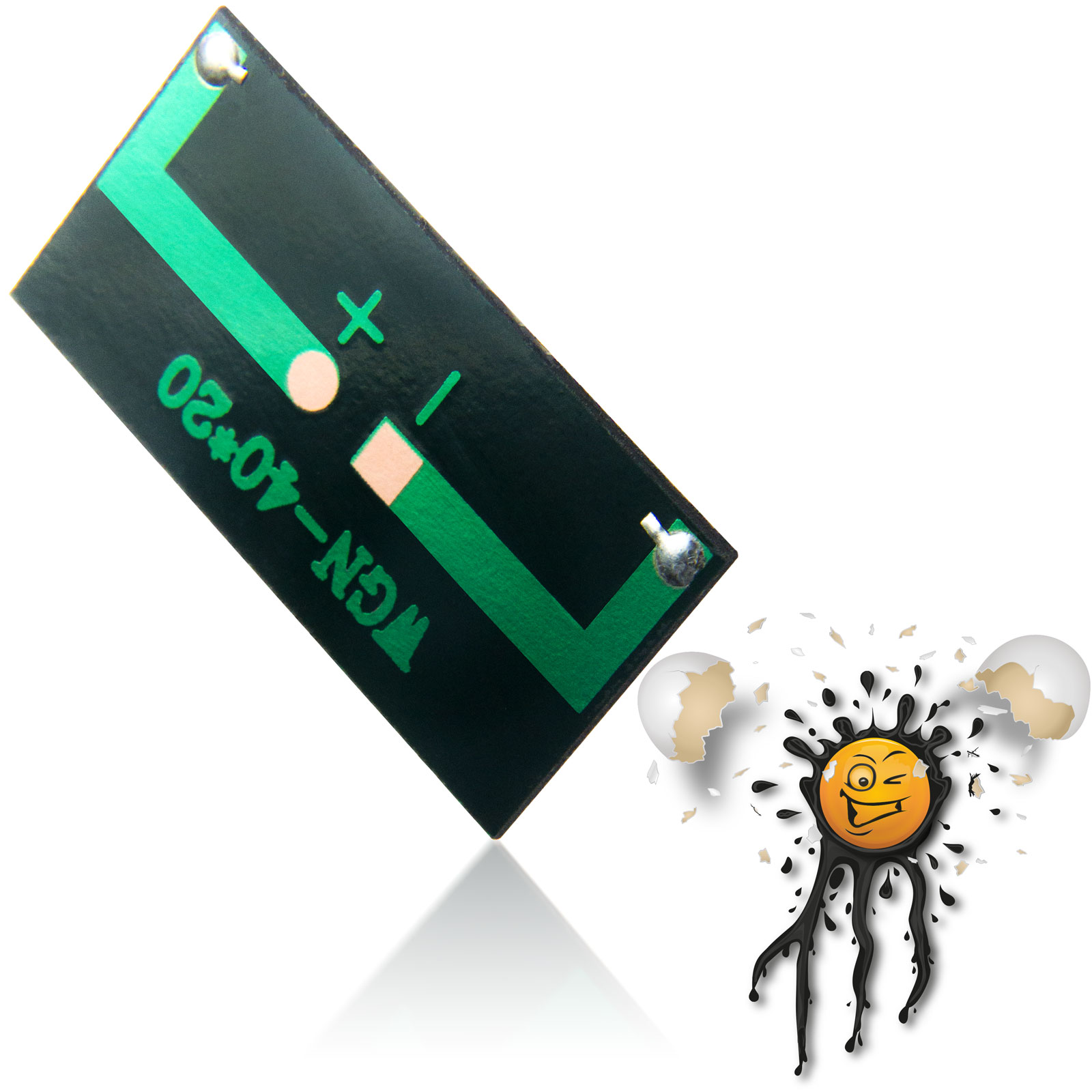 3V Mini Solarzelle 40×20 30mA – Bild 3