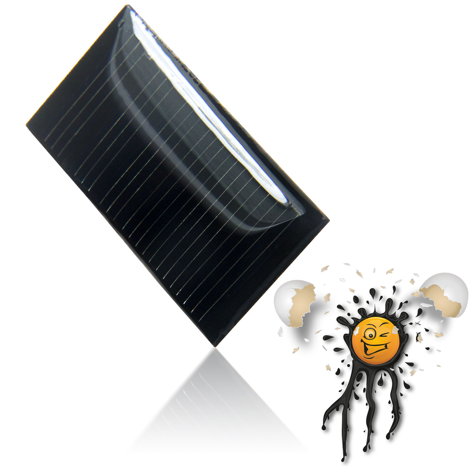 3V Mini Solarzelle 40×20 30mA – Bild 4