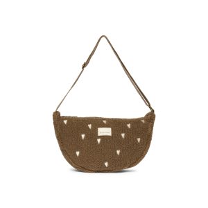 Studio Noos – Bauchtasche „TEDDY HEARTS“, brown LIMITED EDITION