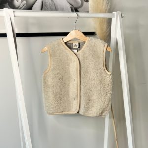 Alwero – Weste „TYB“ Adult, SAND BROWN, Biowolle