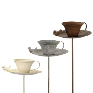 Gartenstecker Teetasse