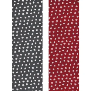 Tischläufer ORLANDO Outdoor Mitteldecken Sterne Poly 1 Stk 40×150 cm 2 Farben