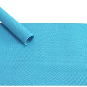 Tischset Platzset BORDA B-WARE hellblau türkis 1 Stk. Kunststoff gewebt abwaschbar