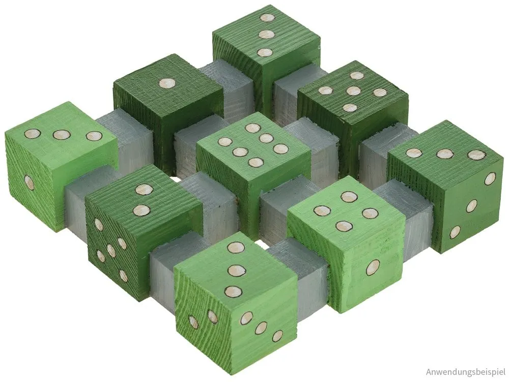 Topfuntersetzer Holz Bausatz Holzbausatz Werkset Bastelset für Kinder ab 6 Jahren – Bild 4