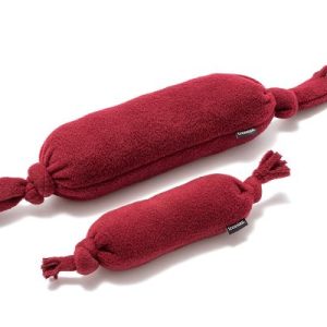 Treusinn Kuschelwurst Pelle, flauschiger Polyester-Fleece, 100 % schadstofffrei, waschbar (S, L)