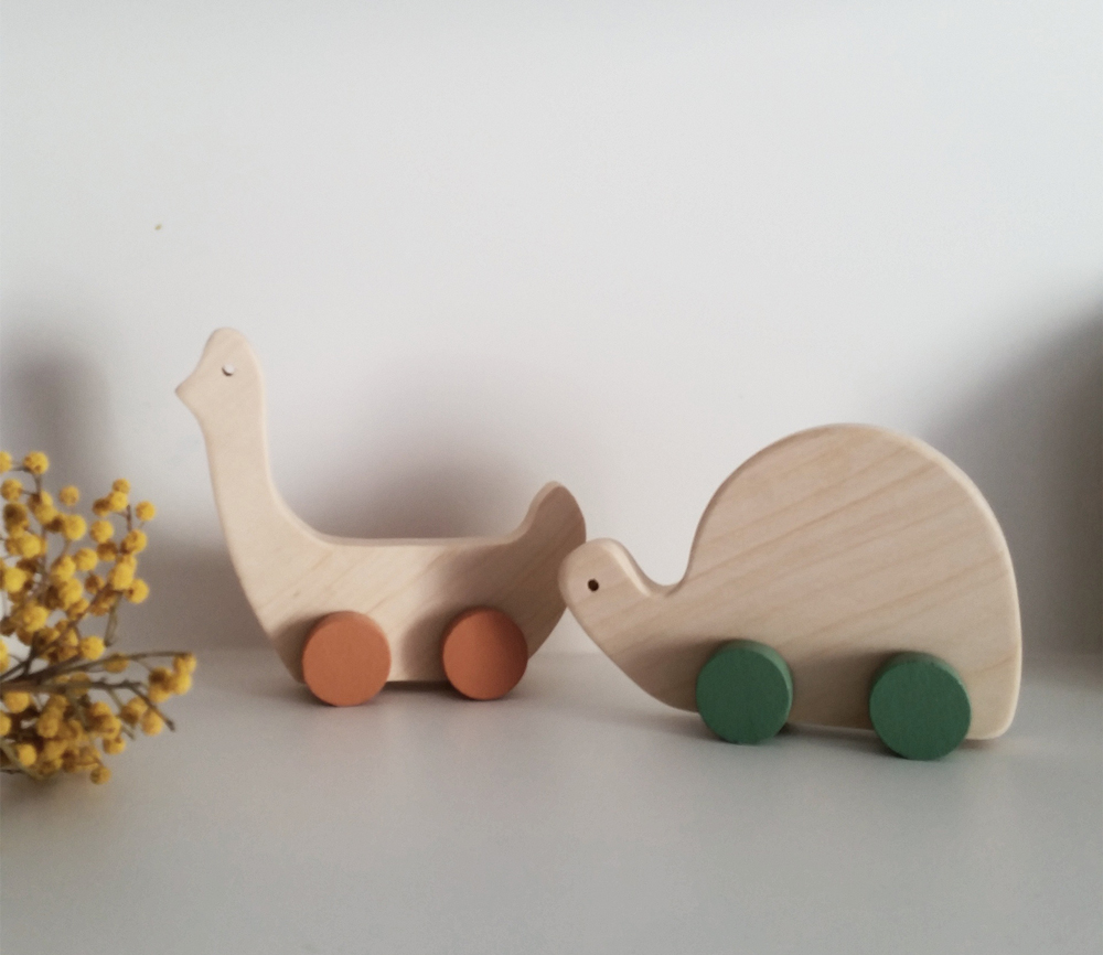 Pinch Toys – Holz Set „Turtle & Duck“ – Bild 7