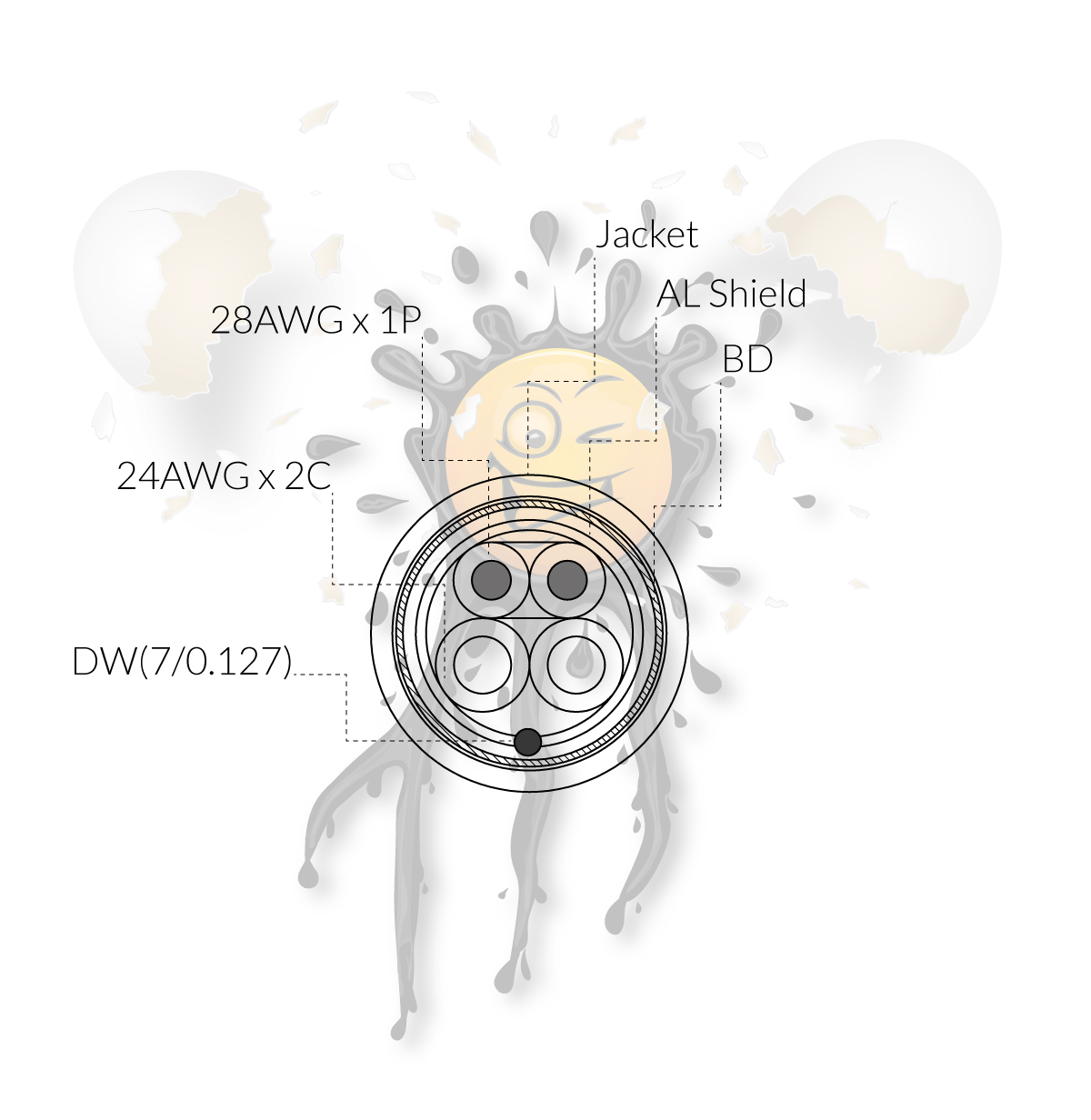 USB Verlängerung Extension A male a female 0,3m – Bild 4