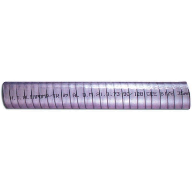 Wasserschlauch aus PVC mit Stahlspirale – Saugschlauch