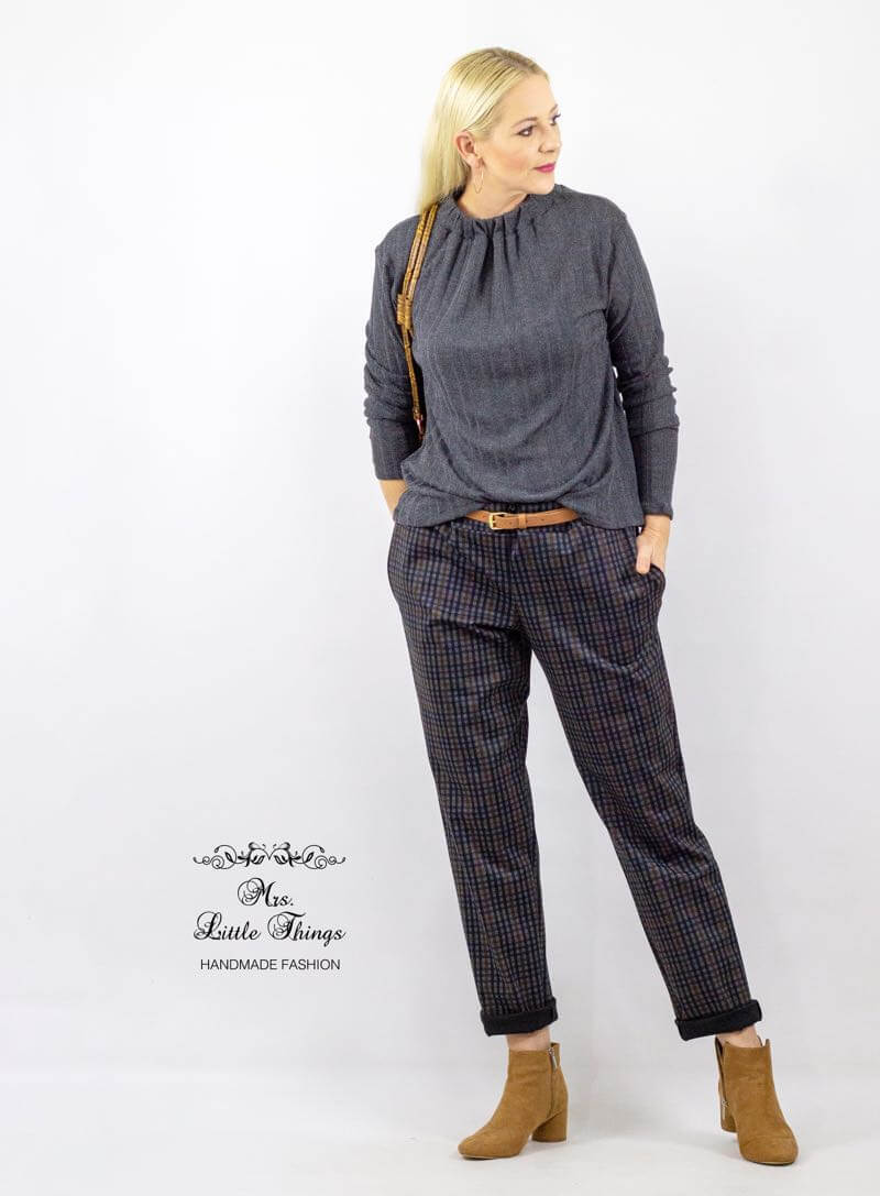 PAPIERSCHNITTMUSTER, Hose “SVEA” – Gr. 158 – Damengr. 46 – Bild 4