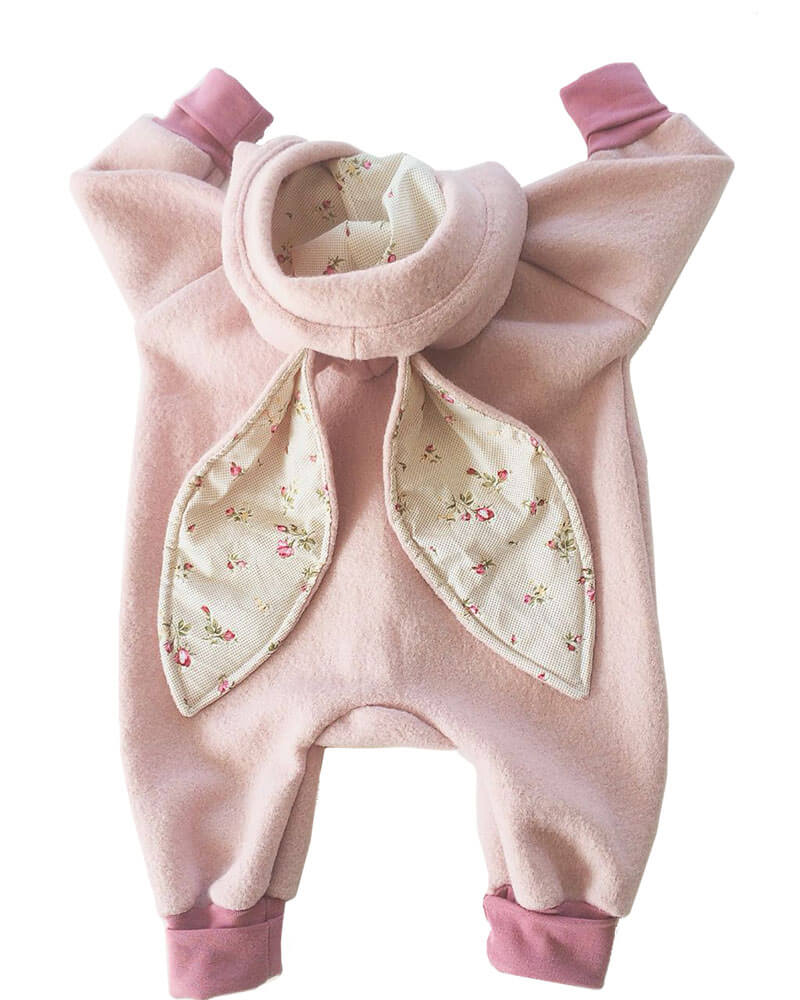 Sweatshirtstoff, Teddystoffoptik, dehnbar, weich und kuschelig – Grau – Bild 6