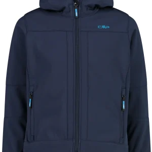 KID JACKET FIX HOOD B.BLUE-DANUBIO