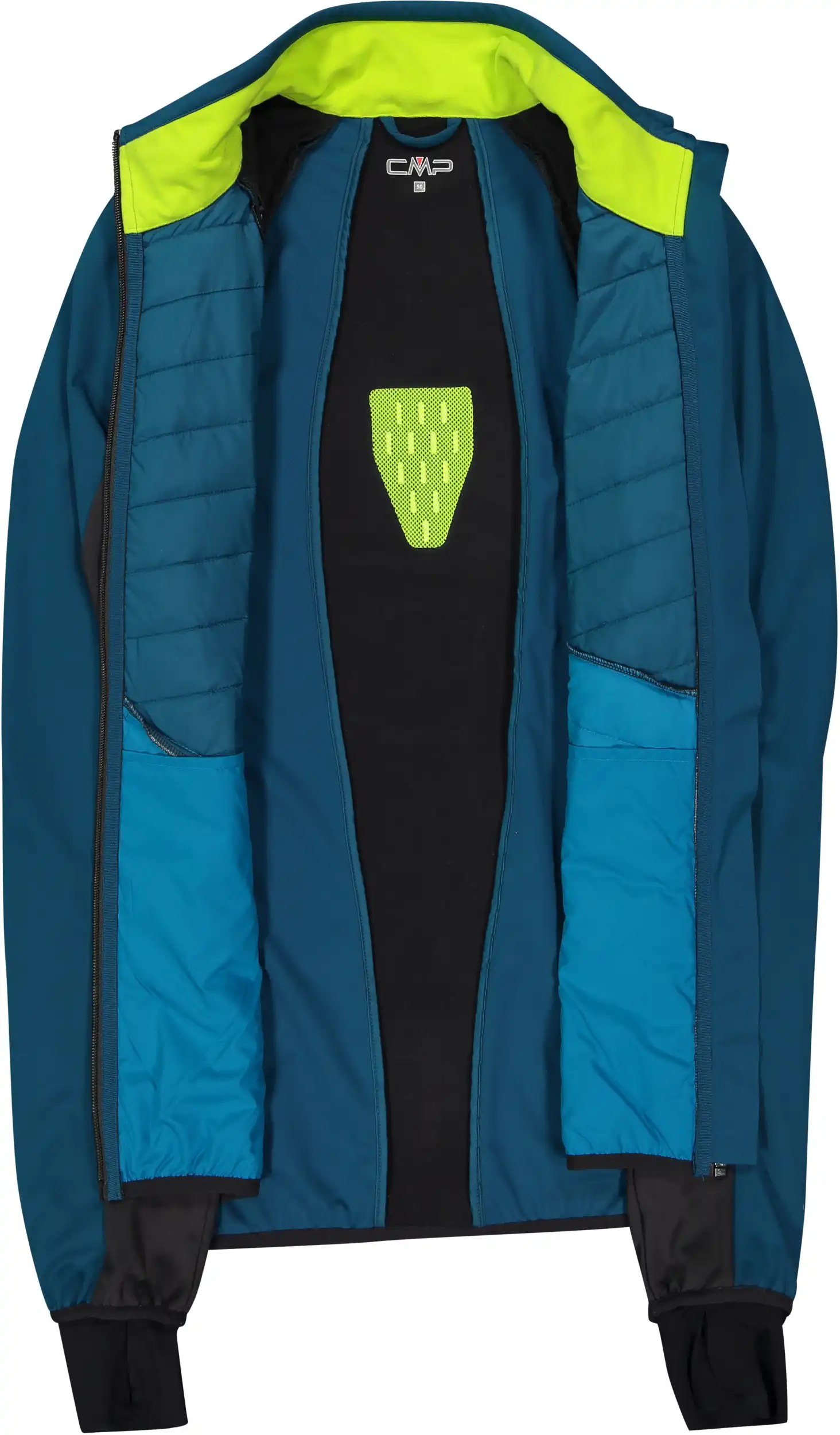 MAN JACKET DETACHABLE SLEEVE DEEP LAKE – Bild 8