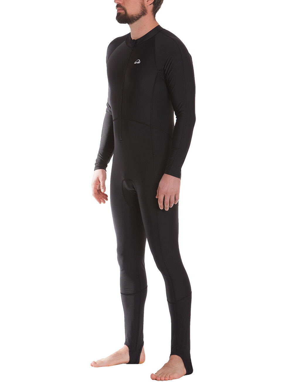 iQ UV 300 Overall Men black Slim Fit Herren schwarz Watersport Schutzanzug Neu – Bild 4