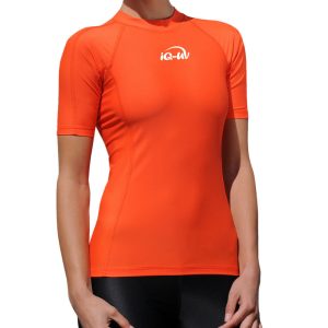 iQ UV 300 Shirt Slim Fit Ladies Women XS – XXL siren orange Damen Schutz Sport N