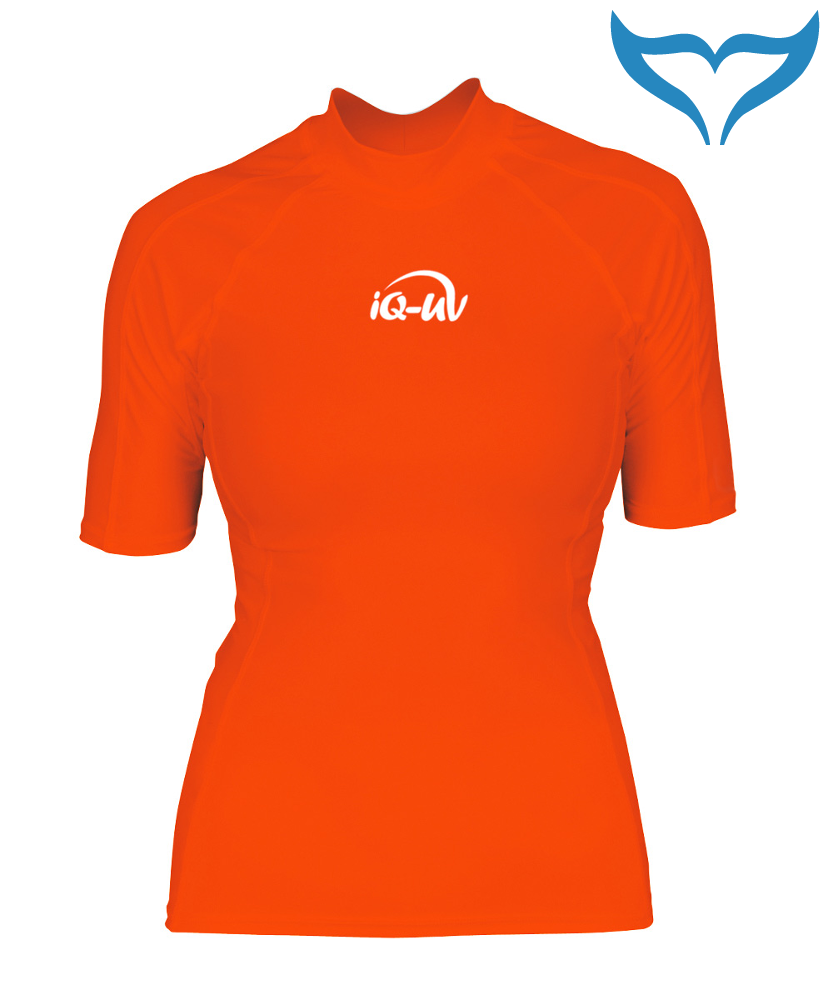 iQ UV 300 Shirt Slim Fit Ladies Women XS – XXL siren orange Damen Schutz Sport N – Bild 6