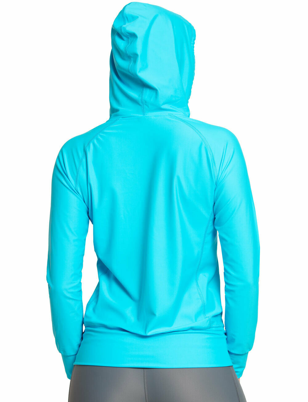 iQ UV 300 UV Kapuzen Jacke Damen Outdoor turquoise türkis M L XL XXL LSF Ladies – Bild 5