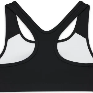 NIKE SWOOSH BIG KIDS' (GIRLS') BLACK/WHITE