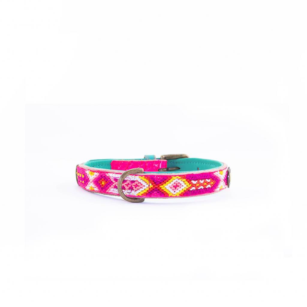 Perlen-Halsband „Puppy Rose“ (XXXS) – Bild 2
