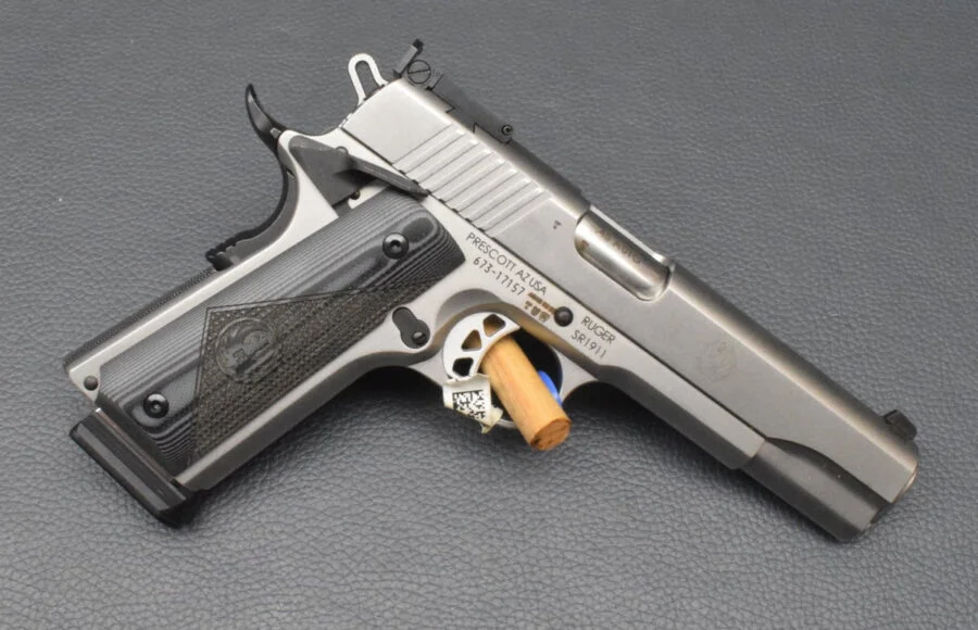 Ruger Pistole Mod. SR1911 Target, Kaliber 45 Auto,aus einer Geschäftsauflösung – Bild 3