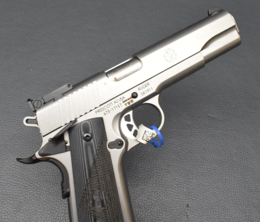 Ruger Pistole Mod. SR1911 Target, Kaliber 45 Auto,aus einer Geschäftsauflösung – Bild 4