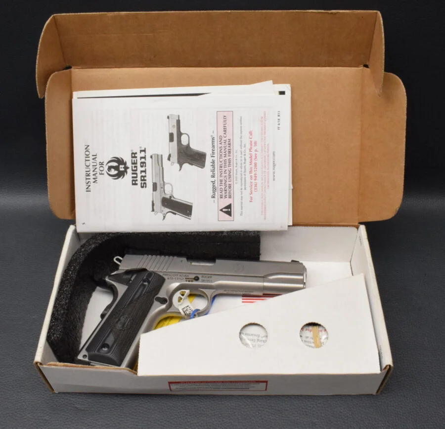 Ruger Pistole Mod. SR1911 Target, Kaliber 45 Auto,aus einer Geschäftsauflösung – Bild 8