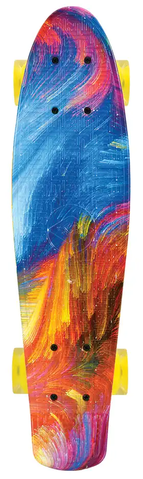 Retro Skateboard FREE SPIRIT 2 – Bild 3