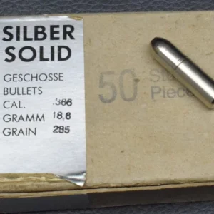 366, Silber Bullets, 18,6g/285gr, 37 Stück, zum Sonderpreis