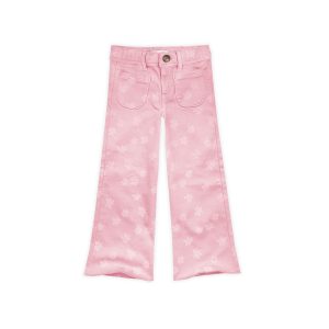 SPROET & SPROUT – Flare Jeanshose ‚DAISIES‘ , rosa