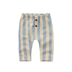 SPROET & SPROUT – Jogginghose, Baby, Block Stripes, sesame blue, Bio Baumwolle