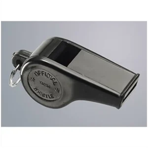 Schiedsrichterpfeife,schwarz