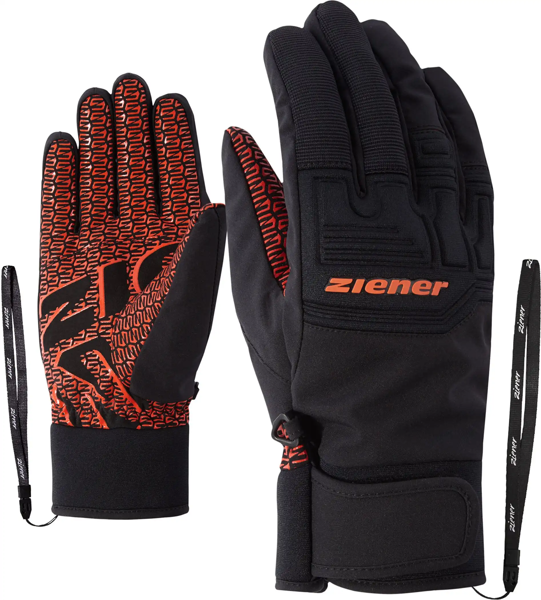 GARIM AS(R) glove ski alpine orange spice – Bild 2